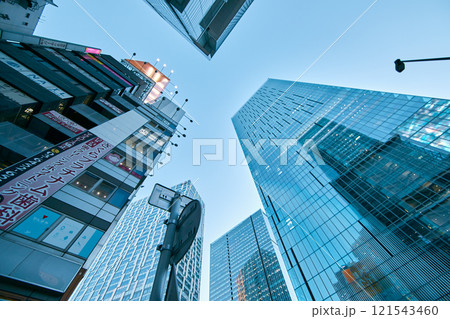 Shinjuku at twilight  121543460