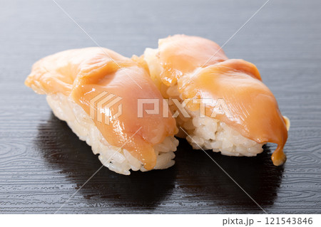 おいしい赤貝の握り寿司 121543846