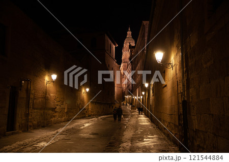 Salamanca by night, Spain 121544884