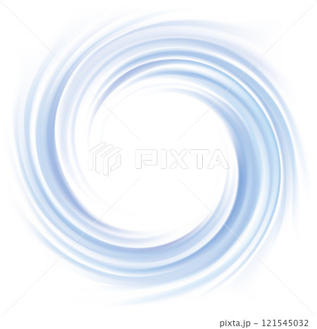Vector background of cobalt swirling water texture 121545032