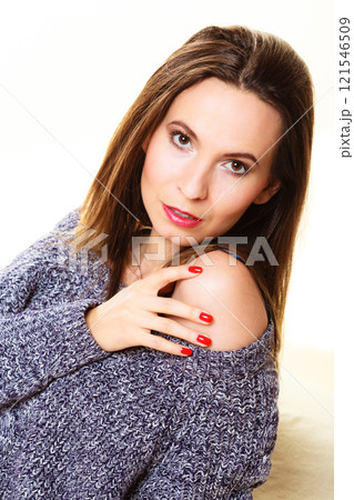 sensual woman portrait sensual woman portrait 121546509