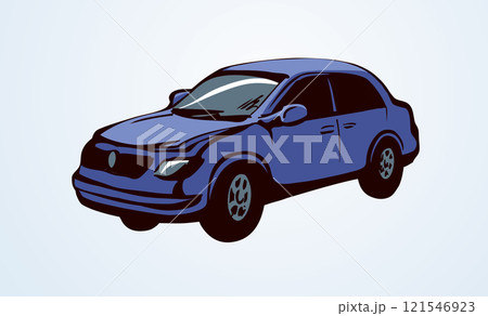 Taxi. Vector drawing Taxi. Vector drawing 121546923