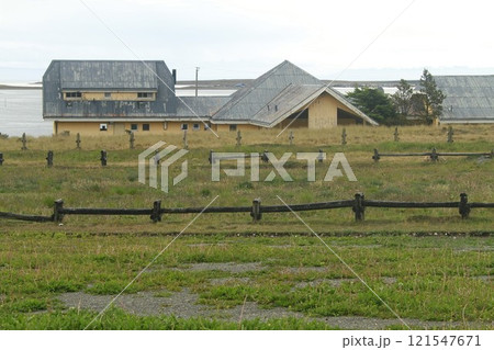 Town of Porvenir in Tierra Del Fuego Patagonia Chile Town of Porvenir in Tierra Del Fuego Patagonia Chile 121547671