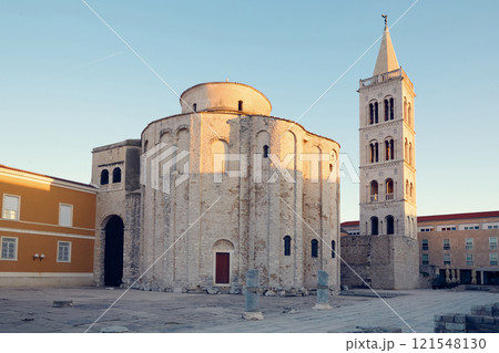 Church of st. Donatus in Zadar old town, Croatia 121548130