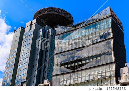 東京 港区 赤坂の都市風景 TBS放送センター (ビッグハット) 東京 港区 赤坂の都市風景 TBS放送センター (ビッグハット) 121548388