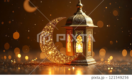 lantern moon kareem islamic background 121549256