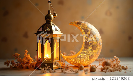 lantern moon kareem islamic background 121549268
