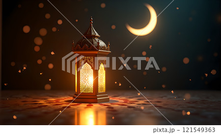 lantern moon kareem islamic background 121549363