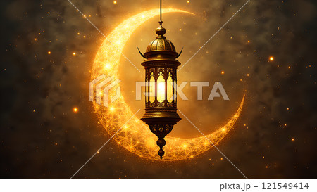 lantern moon kareem islamic background 121549414