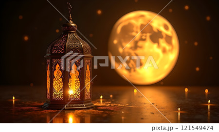 lantern moon kareem islamic background 121549474