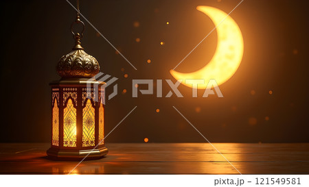 lantern moon kareem islamic background 121549581