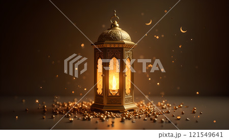 lantern moon kareem islamic background 121549641