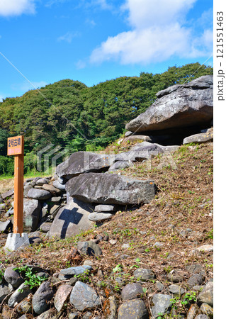 薄根川河岸段丘上に位置する奈良古墳群　2号古墳　沼田市　　 121551463