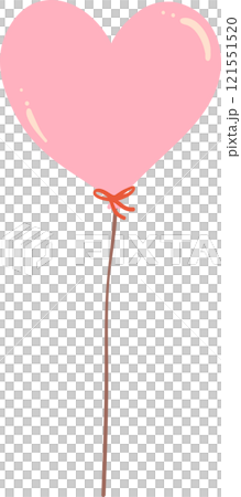Valentine Heart Balloon in Pink 121551520