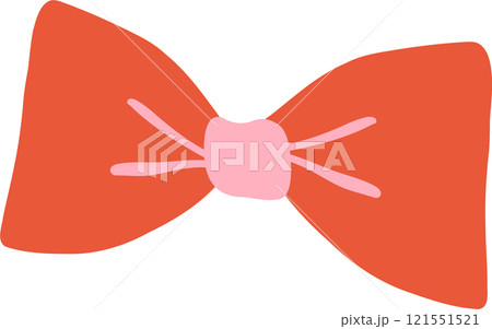 Cute Retro Valentine Bow Tie in red 121551521