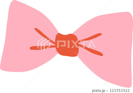Cute Retro Valentine Bow Tie in pink 121551522