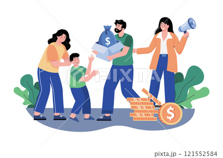 Company Sponsors Charity Event To Support Community 121552584