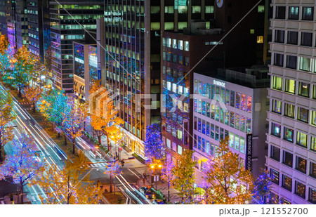 御堂筋線の風景 121552700