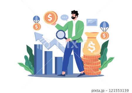 Growth Management By A Businessman 121553139