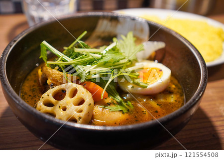 野菜たっぷり札幌スープカレー 121554508