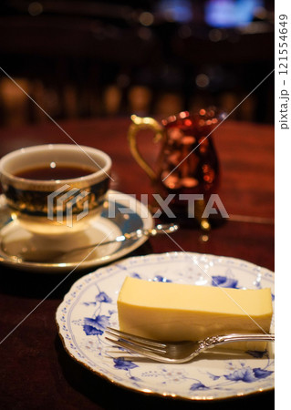 お洒落純喫茶で嗜むレアチーズケーキと珈琲 お洒落純喫茶で嗜むレアチーズケーキと珈琲 121554649