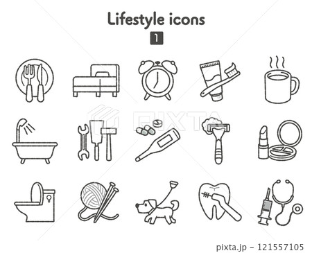 暮らしのアイコン集2 暮らしのアイコン集2 121557105