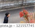 南天と子供 121557745