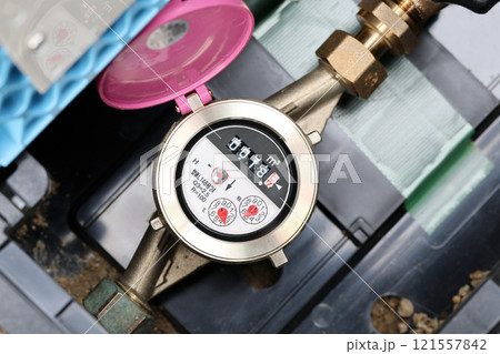 水道のメーター 水道のメーター 121557842
