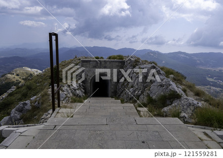 Montenegro, Stairs leading to the Njegos Mausoleum. 121559281