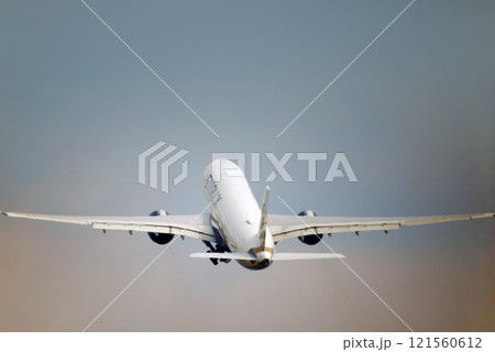離陸する旅客機 STARLUX 離陸する旅客機 STARLUX 121560612
