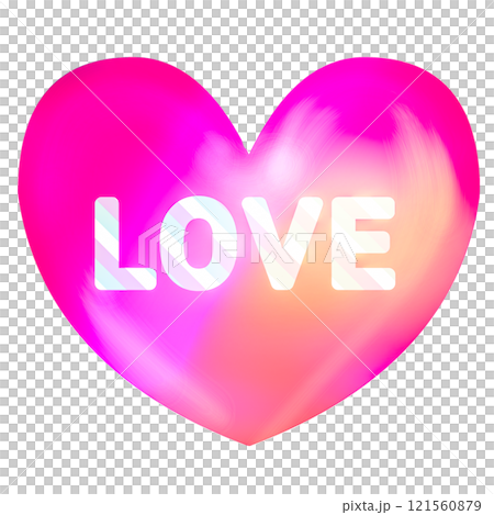 Heart mark 121560879