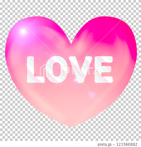 Heart mark 121560882