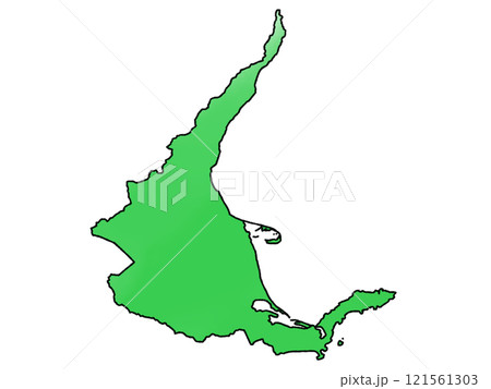 少しゆるい根室振興局地図 北海道 少しゆるい根室振興局地図 北海道 121561303