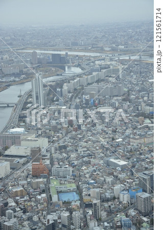 東京都市風景 121561714