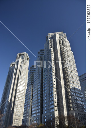 【東京】新宿副都心の都市風景 121562821