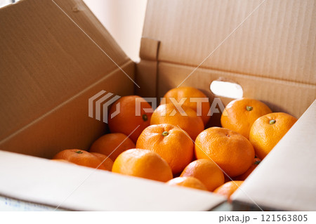 箱入りのみかん　4キログラム入り 121563805