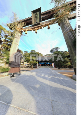 山口県萩市 松陰神社本殿㉔ 山口県萩市 松陰神社本殿㉔ 121565734