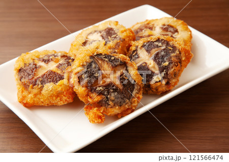 椎茸の肉詰めフライ 121566474