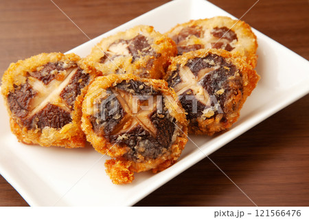 椎茸の肉詰めフライ 121566476