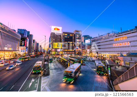 日本の東京都市景観 錦糸町駅などを望む=令和6年12月24日 日本の東京都市景観 錦糸町駅などを望む=令和6年12月24日 121566563