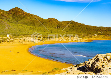 Beach sea shore. Coast in Murcia Spain. Beach sea shore. Coast in Murcia Spain. 121566660