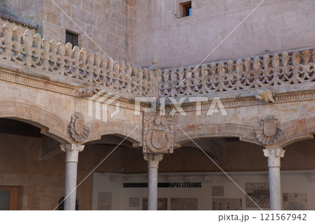 Casa de las conchas cloister, Slamanca, Spain 121567942