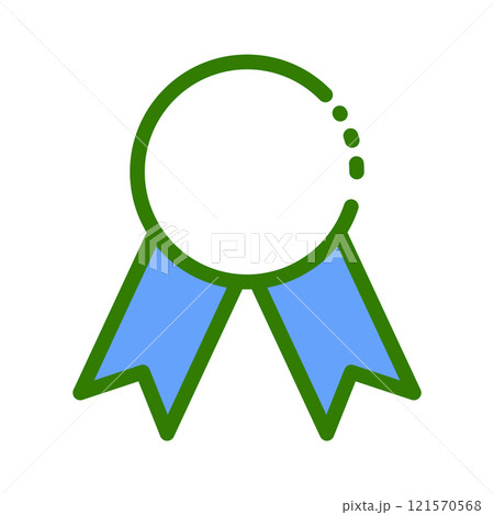 Rosette icon design template Rosette icon design template 121570568