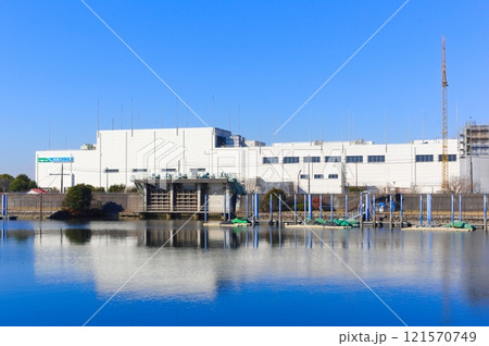 東京都江戸川区篠崎ポンプ所2024年12月 東京都江戸川区篠崎ポンプ所2024年12月 121570749