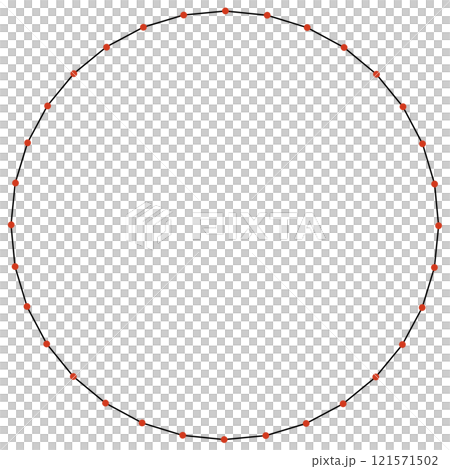 Regular Thirty Triangle 121571502