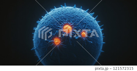 Cytotoxic T cells search and destroy mutated cancer cells 121572315