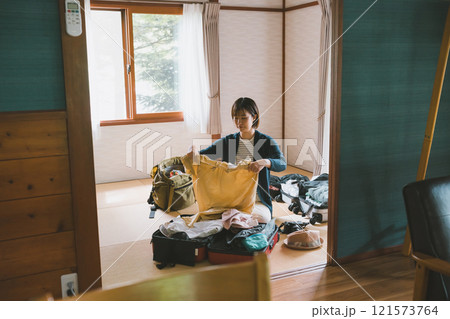 女子ひとり旅 121573764