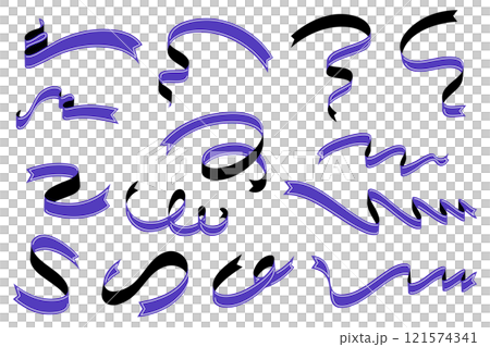 Spinning ribbon 121574341