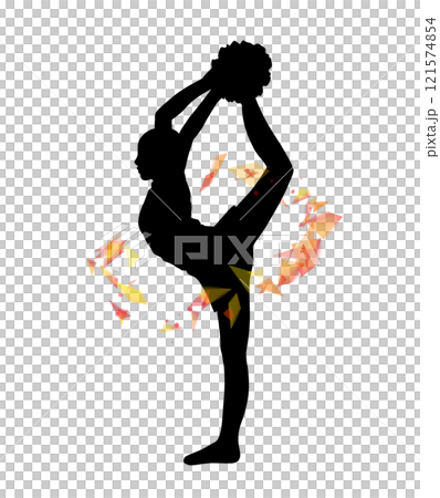 チアダンス チアダンス 121574854