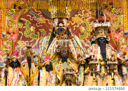 The State Temple of the Martial God, also called Tainan Sacrificial Rites Martial Temple or Grand Guandi Temple, is located in the West Central District, Tainan, Taiwan. The State Temple of the Martial God, also called Tainan Sacrificial Rites Martial Temple or Grand Guandi Temple, is located in the West Central District, Tainan, Taiwan. 121574880